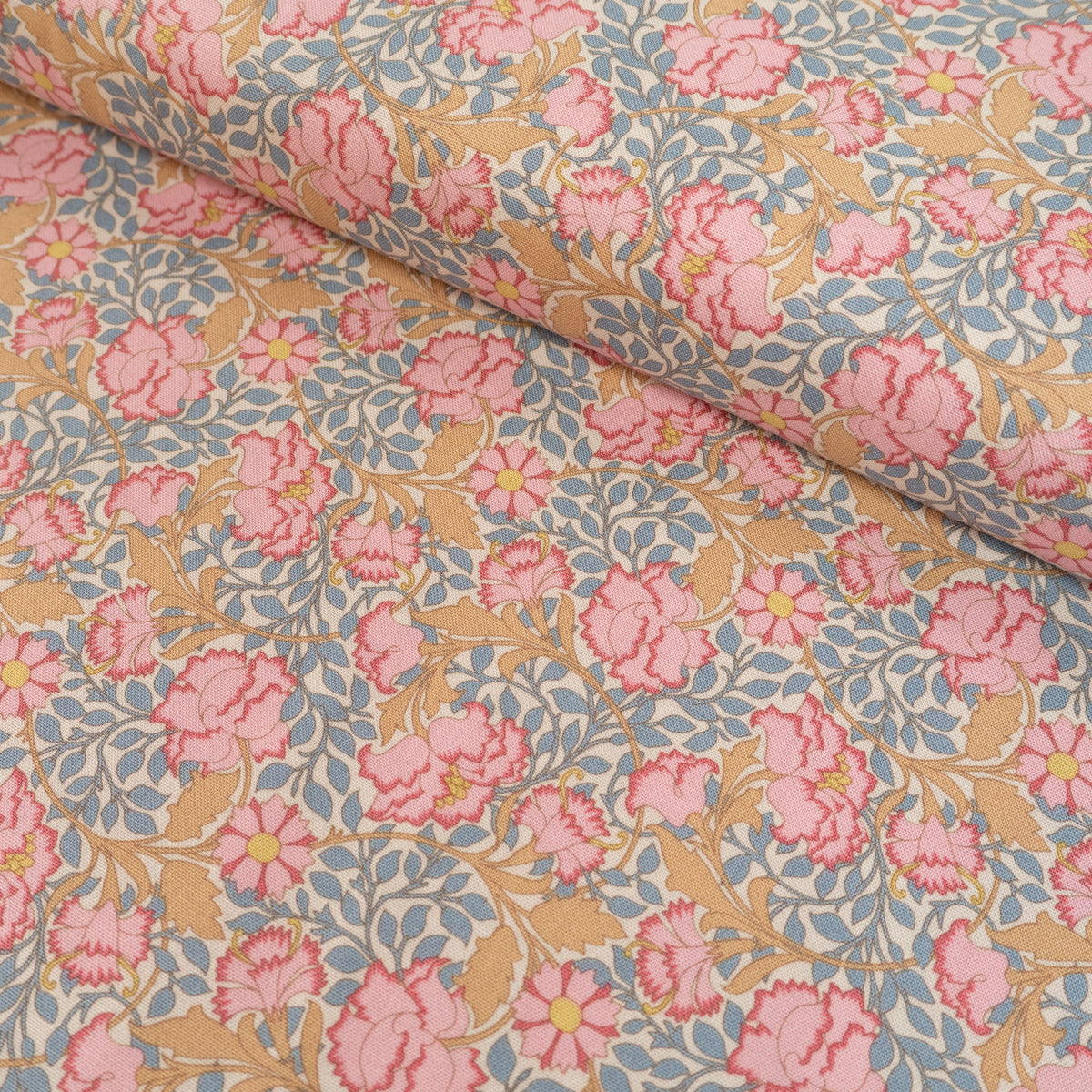 Tissu popeline motif floral Tilda