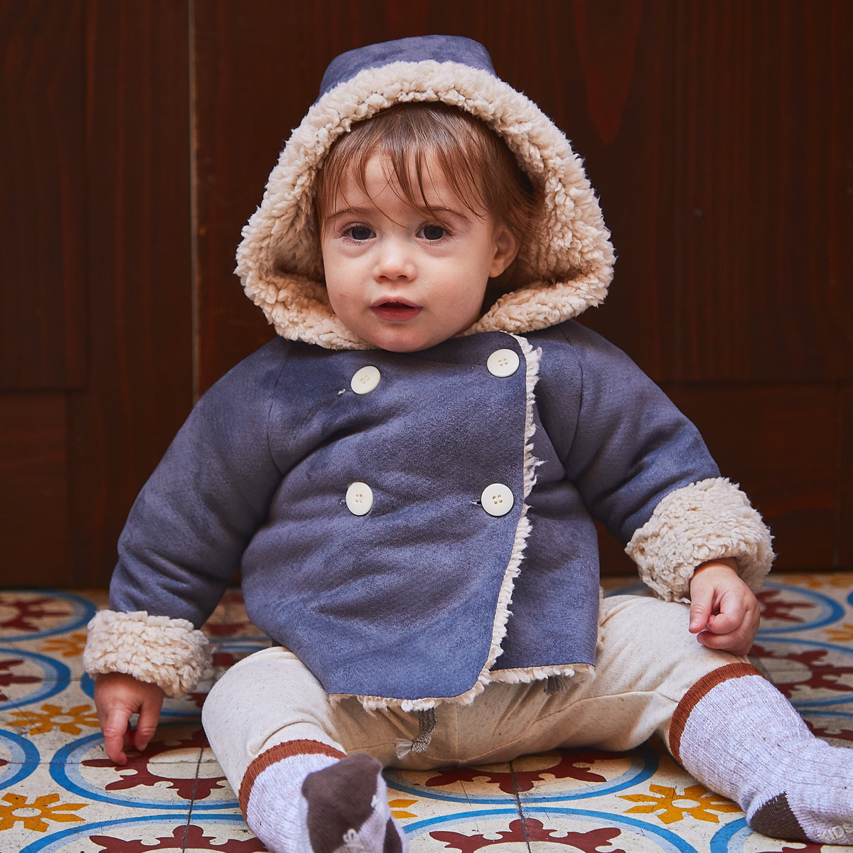 Patron de gilet, veste et peignoir pour bébé mixte