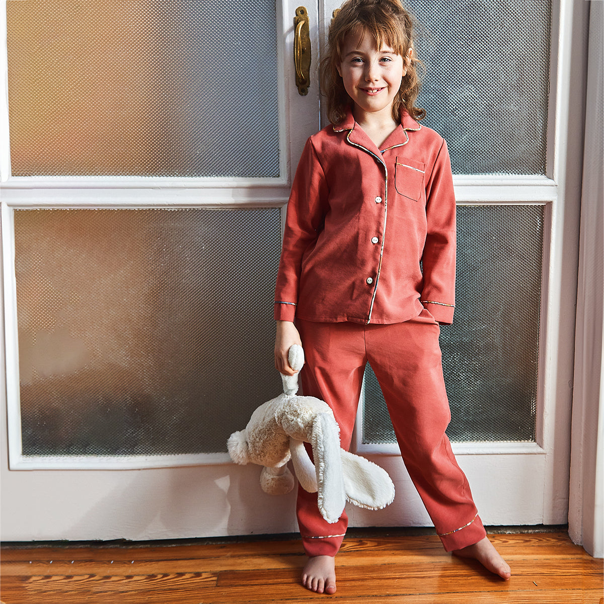 Patron pyjama col tailleur
