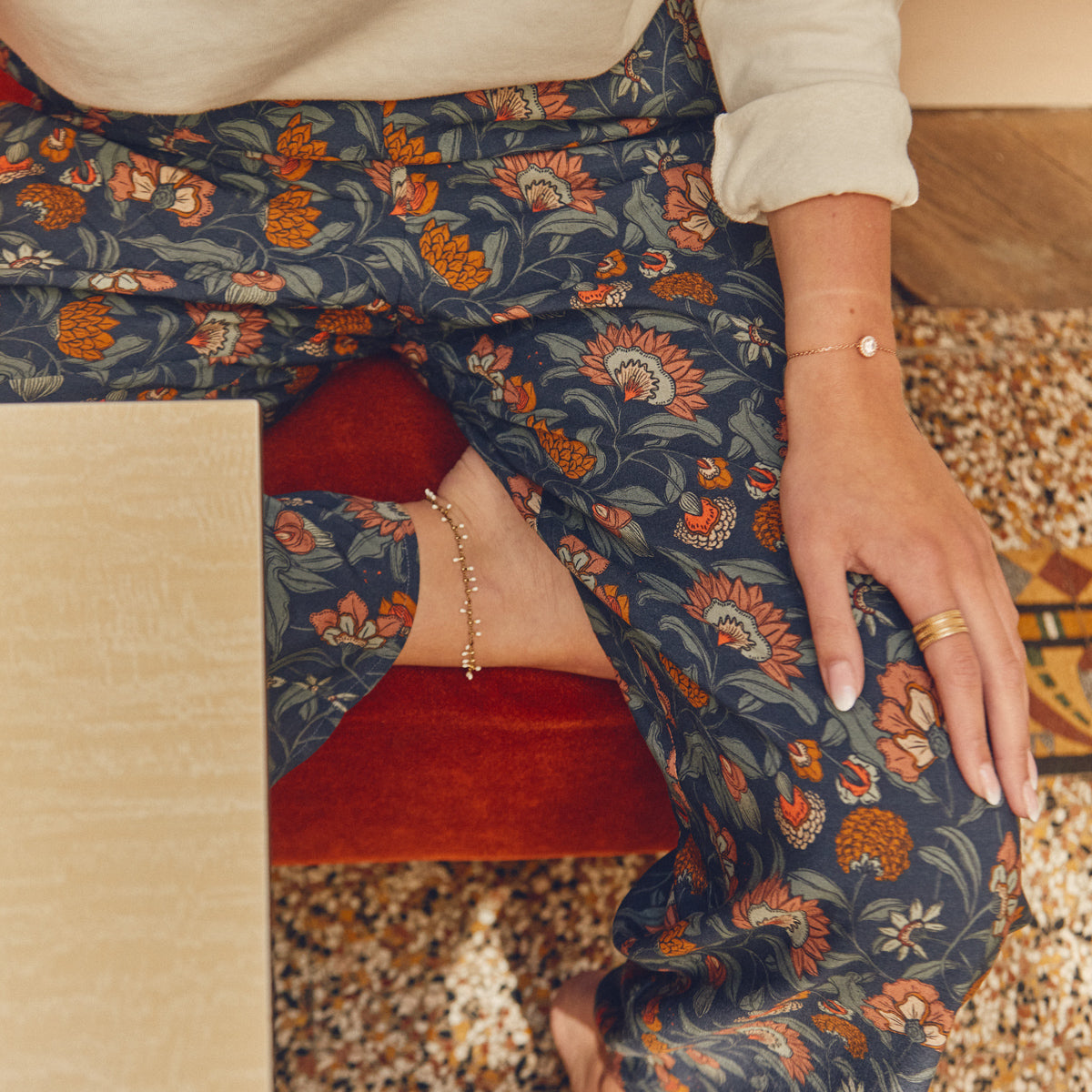 Tissu viscose pantalon Singapour