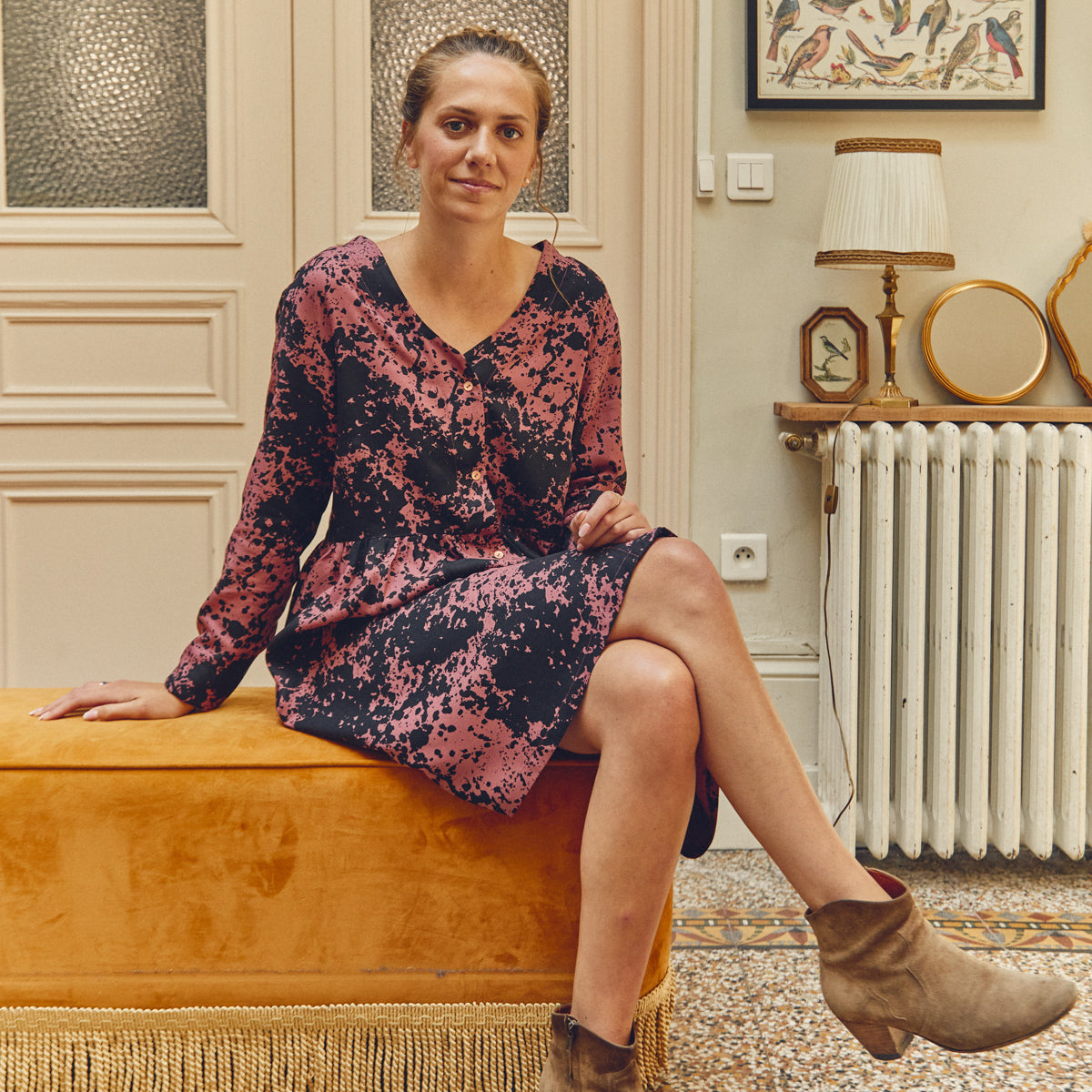 Couture de robe pour femme et enfant