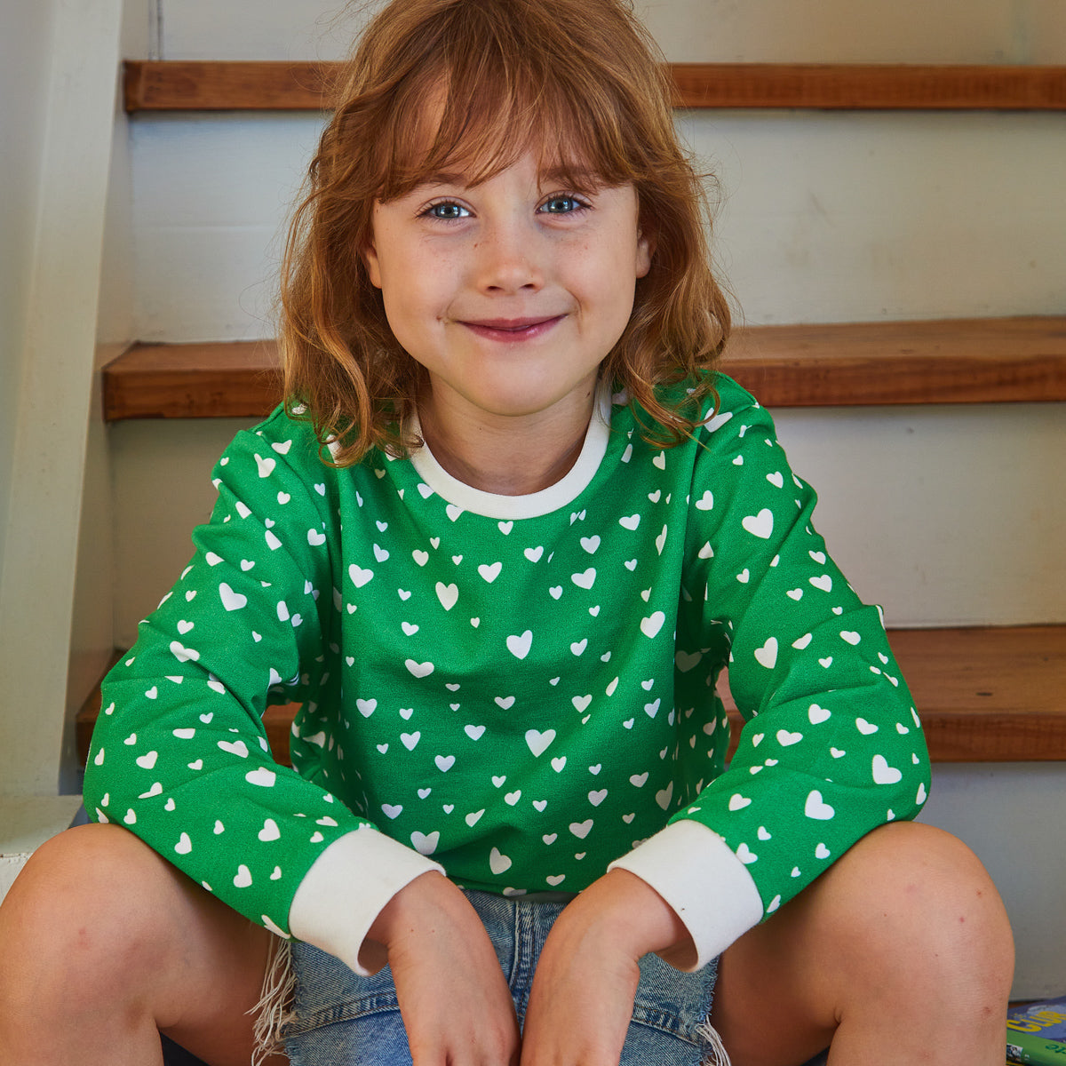 Couture de sweat pour enfant