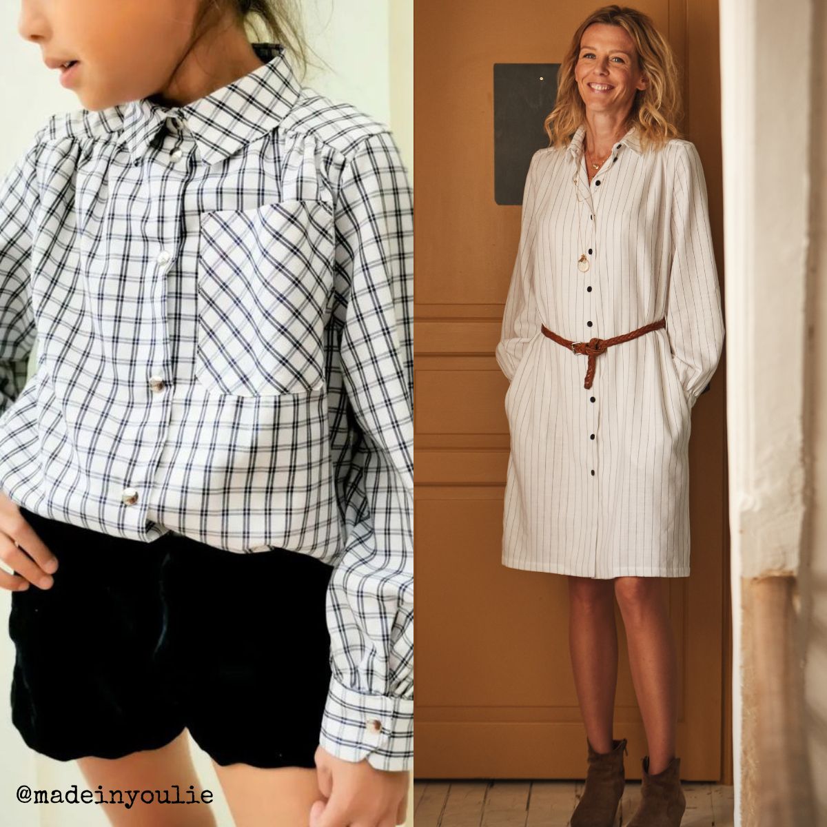 Duo de patron de blouse et de robe