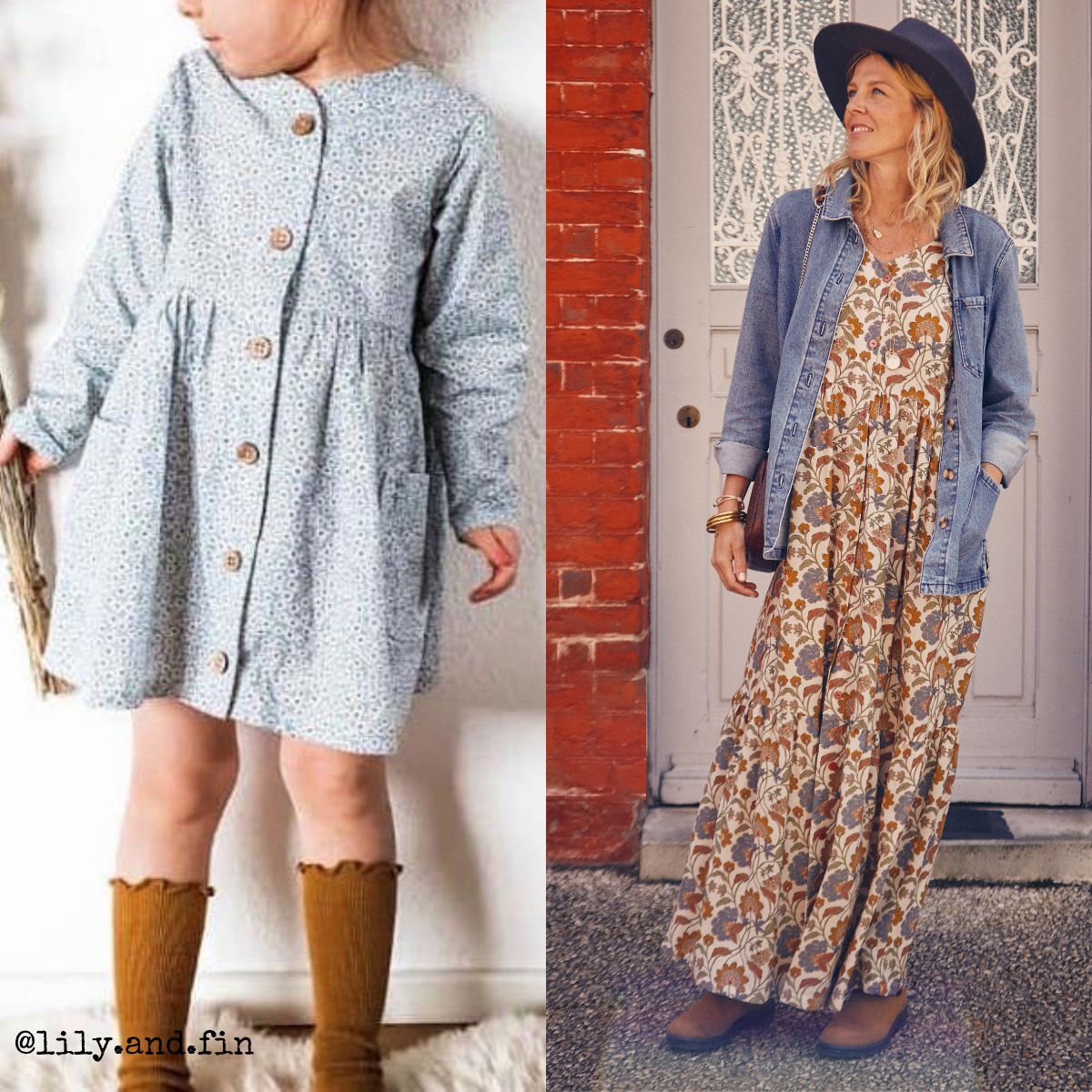 Duo mère fille robe