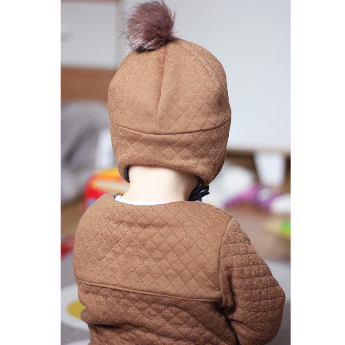 Couture de sweat et bonnet
