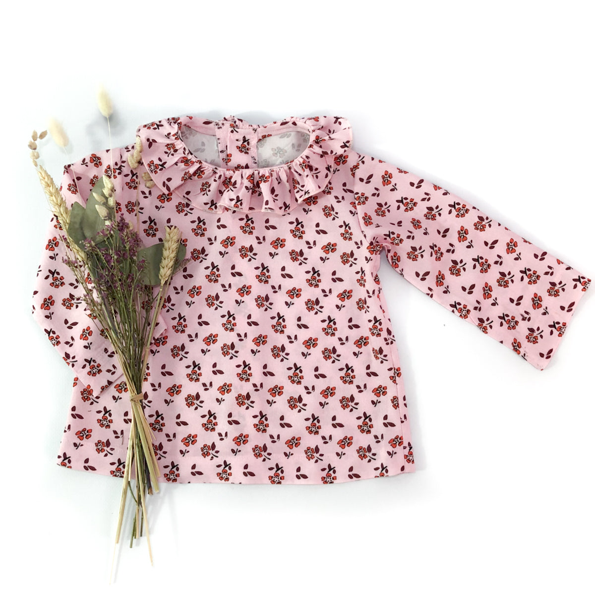 Couture de blouse manches longues