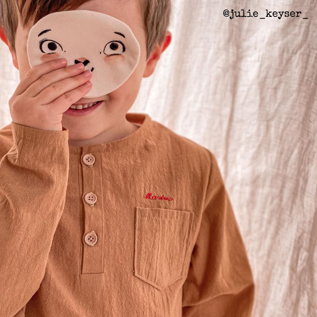 Couture t-shirt manches longues pour fille et garçon