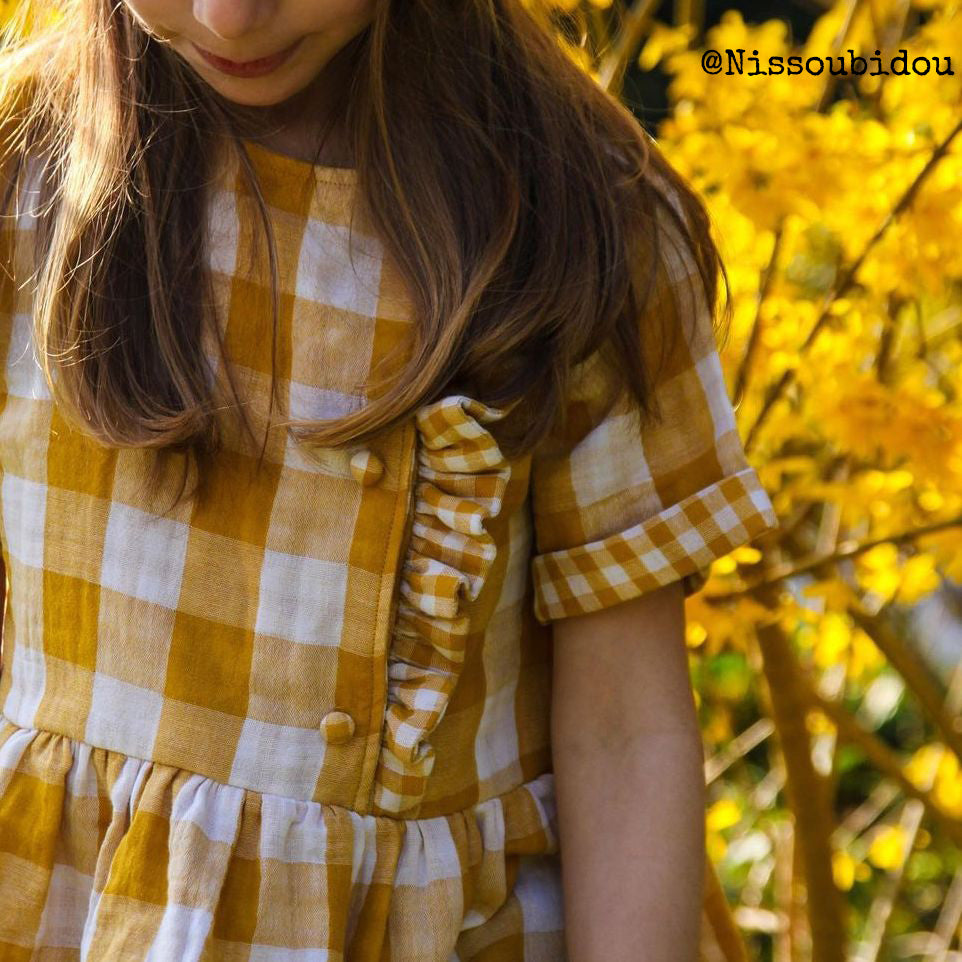 Duo de patron de blouse pour mère et fille