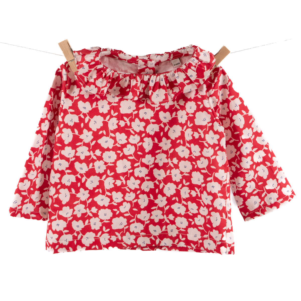 Couture de blouse manches longues pour bébé mixte