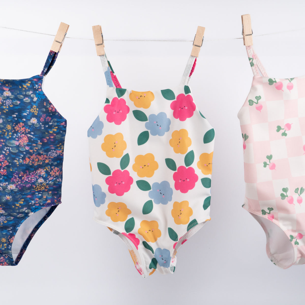 Couture maillot de bain doublé pour enfant