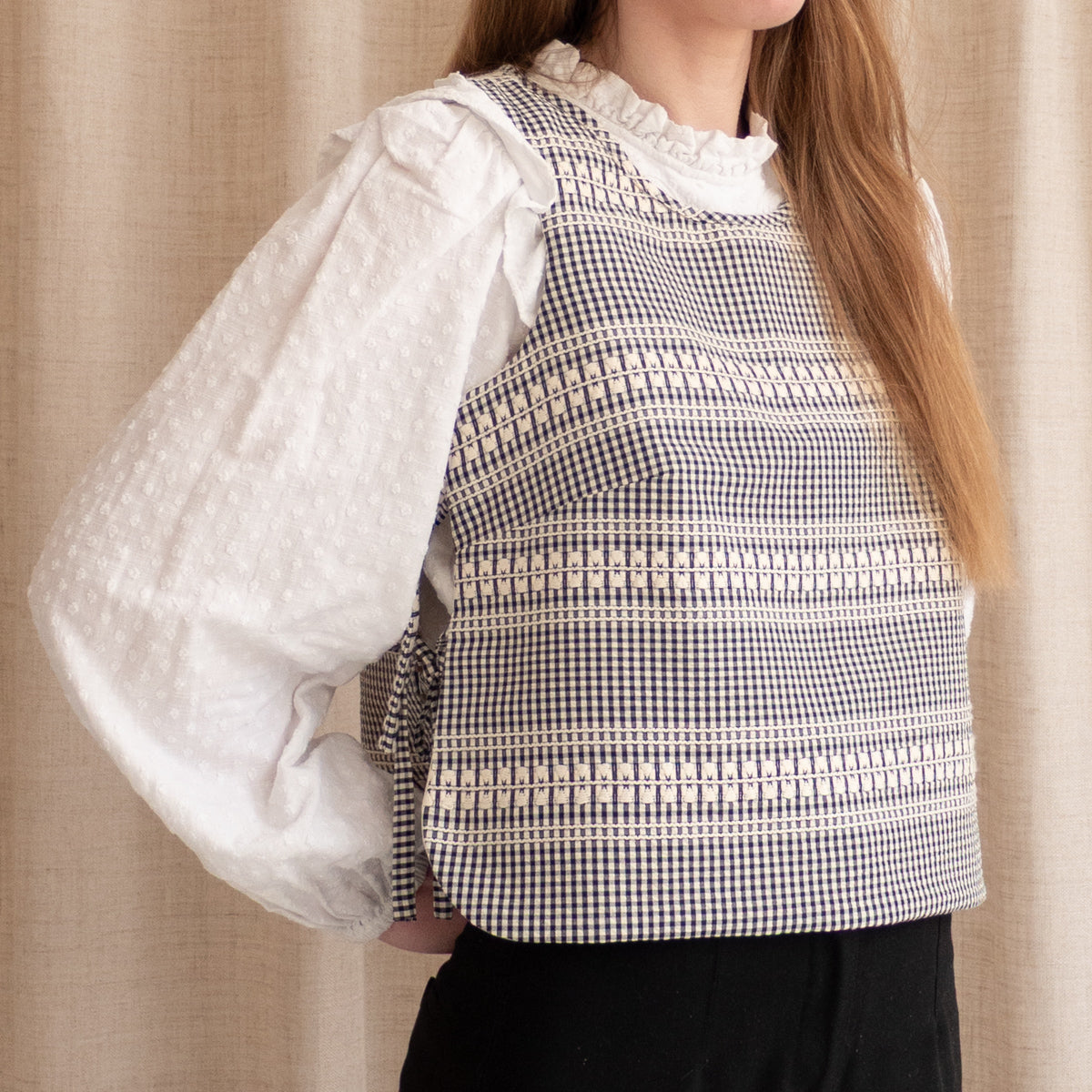 Coudre pour la femme pull sans manche