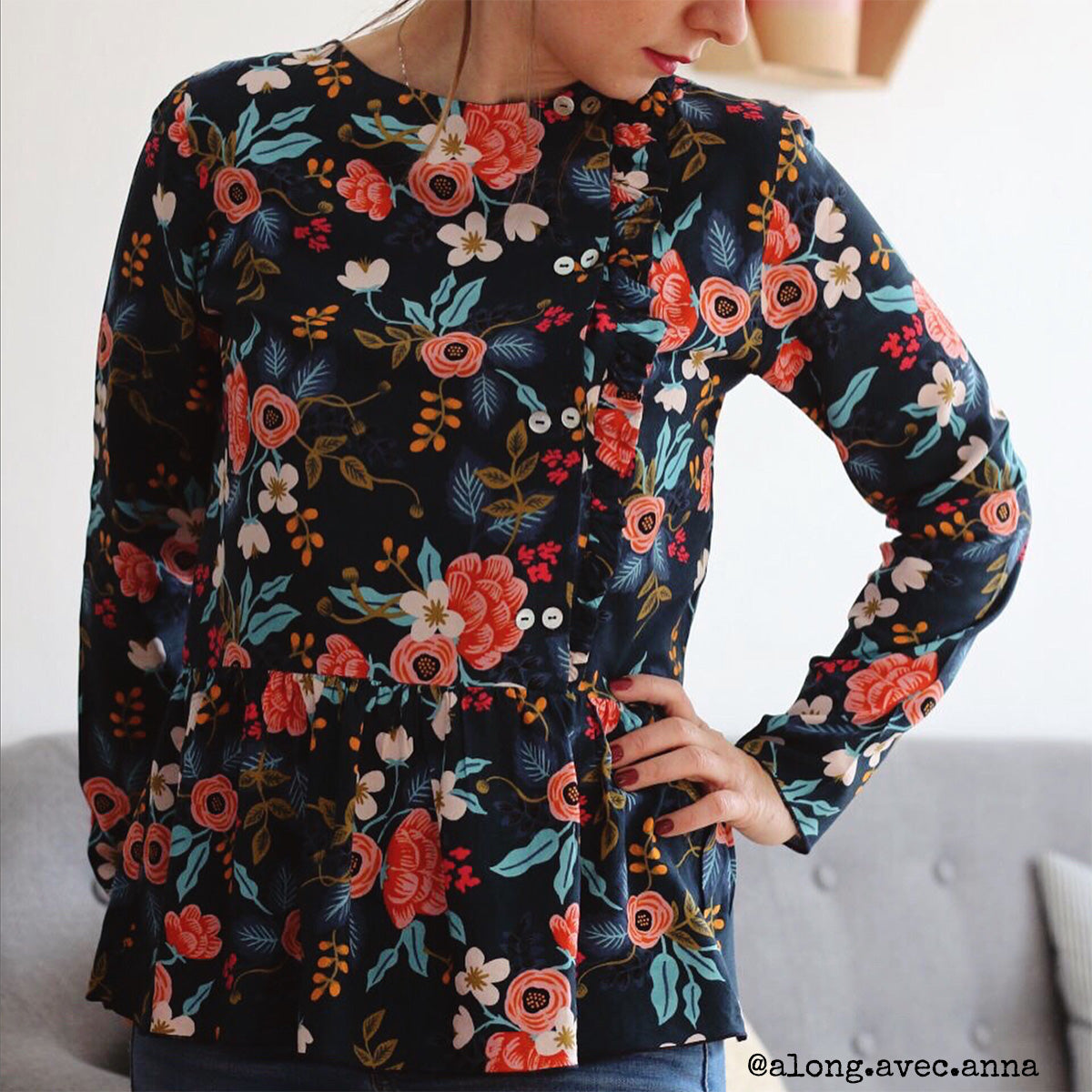 Patron de blouse pour femme