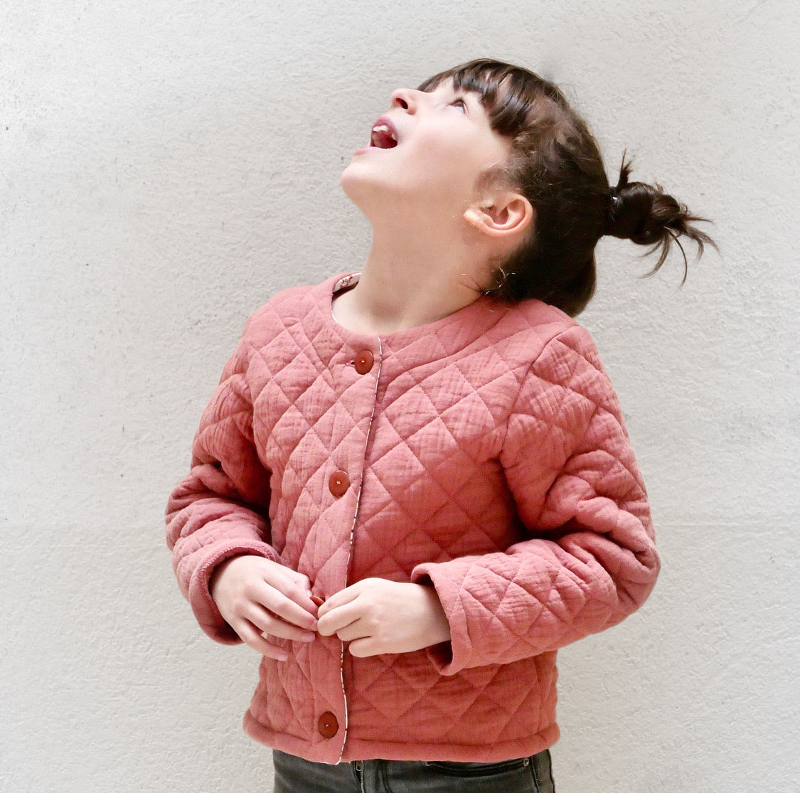 Patron de gilet et veste pour enfant mixte