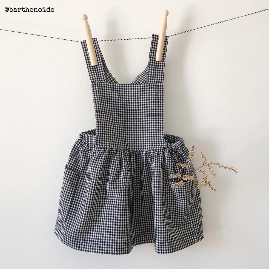 Patron de robe tablier