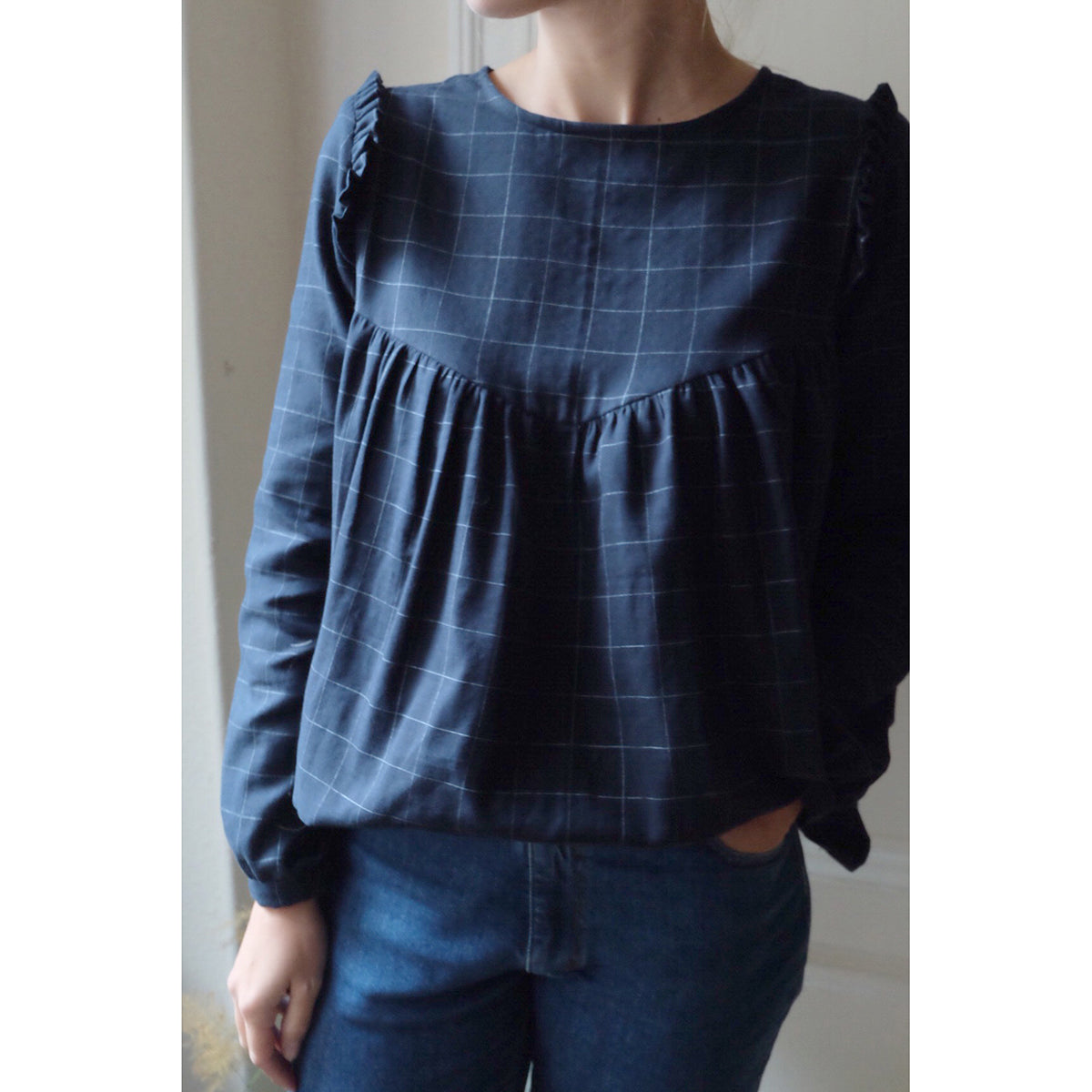 Patron de blouse manches longues