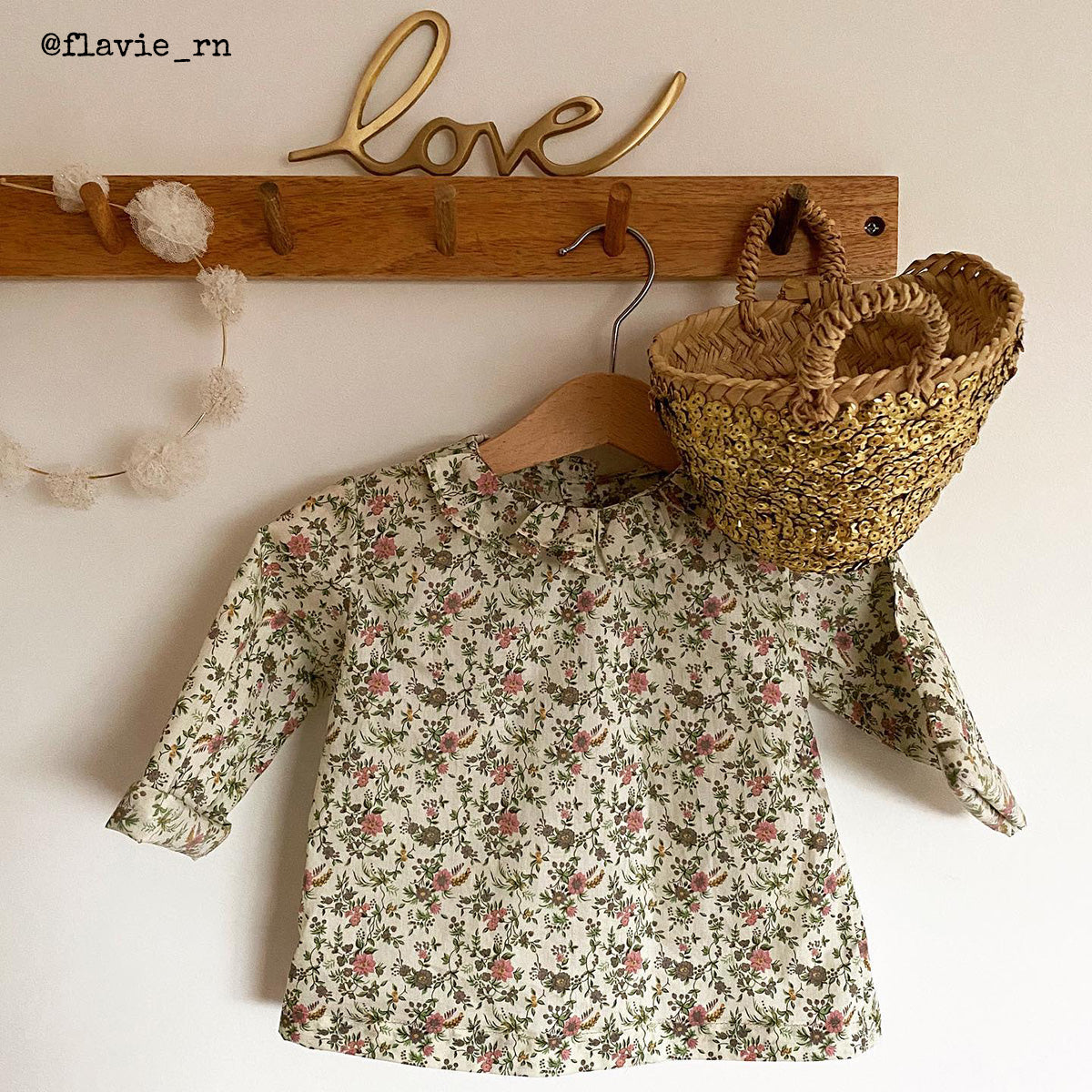 Patron de blouse pour bébé mixte