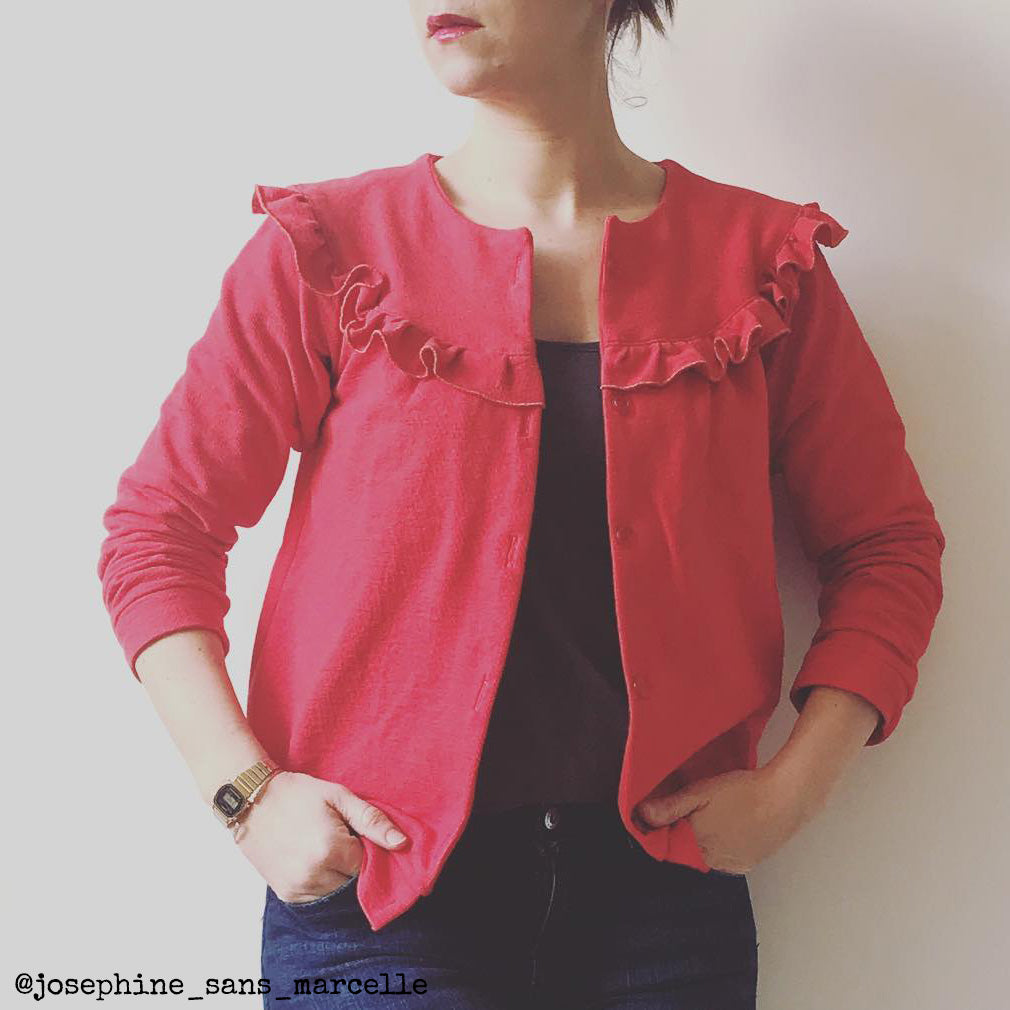 Couture de gilet et veste pour femme