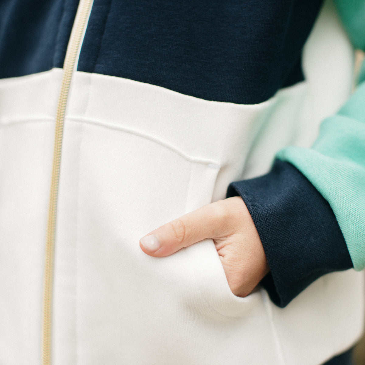 Coudre des poches plaquées veste