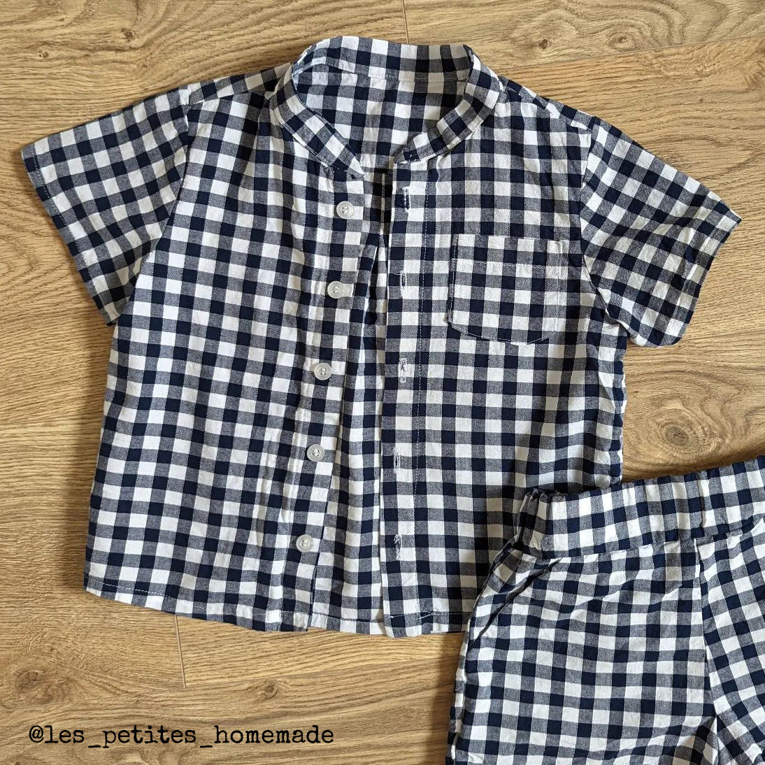 Patron de chemise format papier