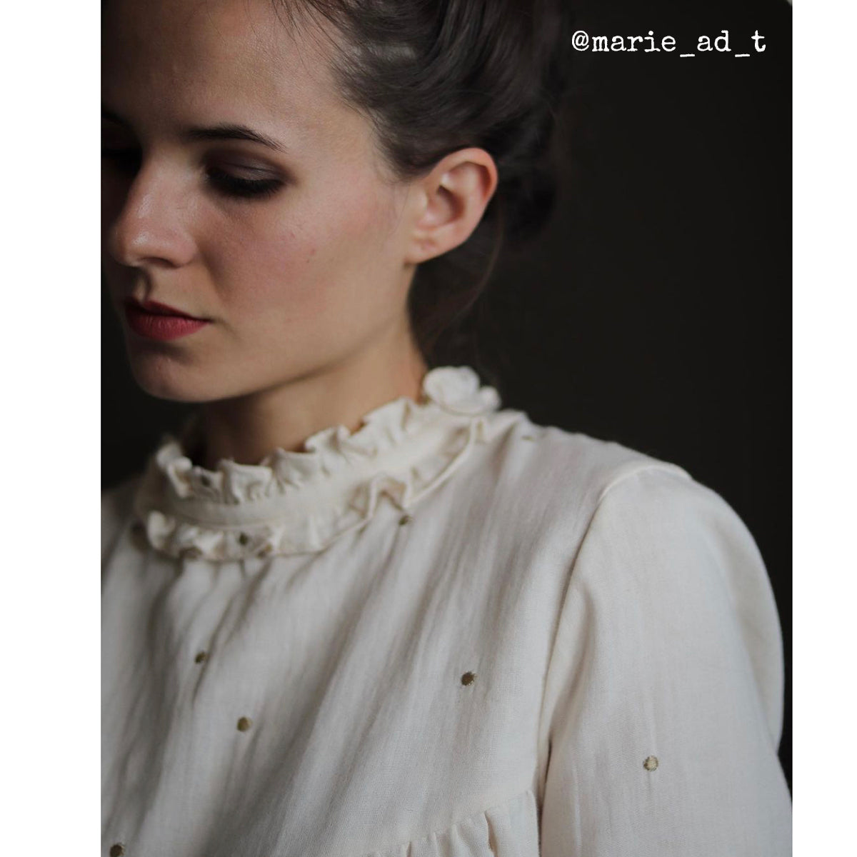Patron de blouse manches longues pour femme