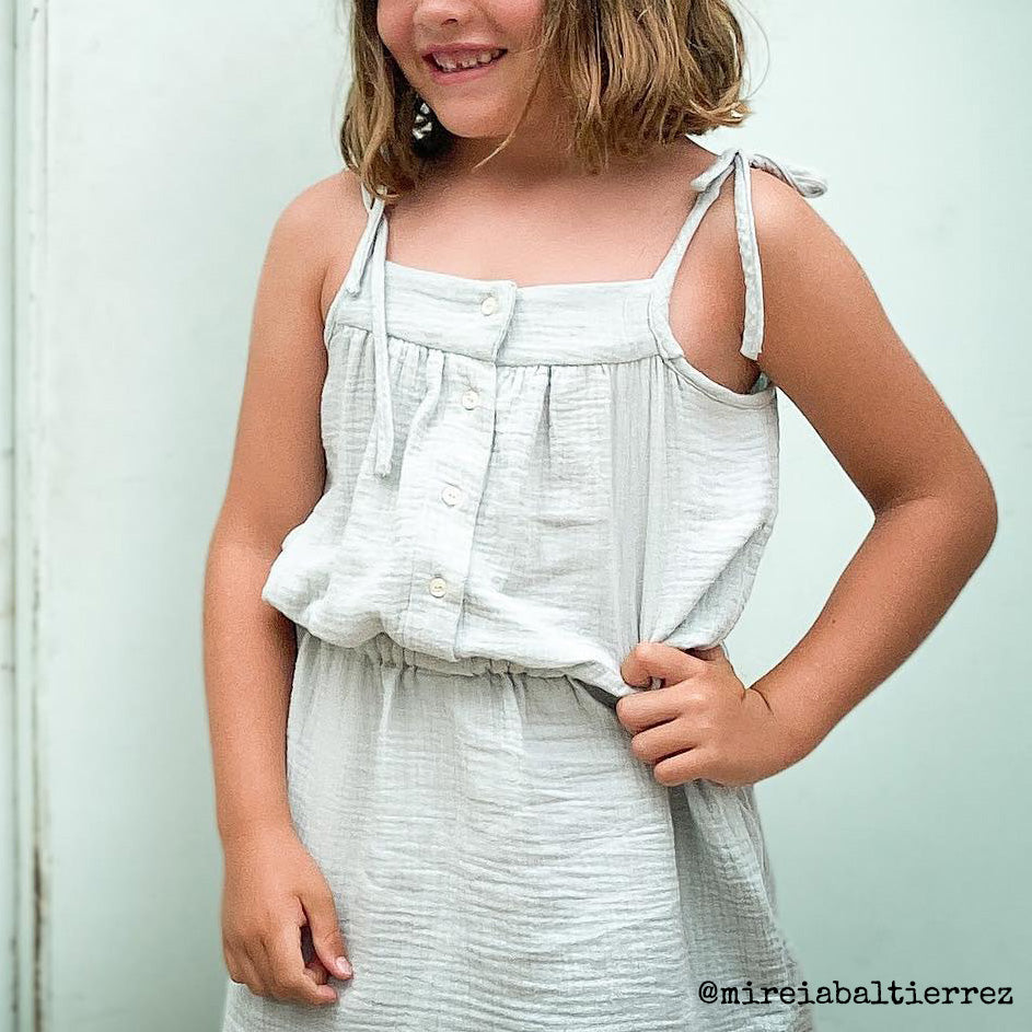 Couture de robe pour fille