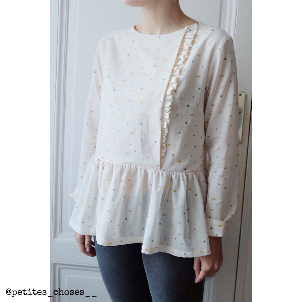 Duo de patron de blouse pour femme et enfant