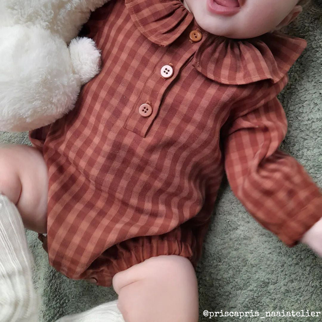 Tutoriel vidéo patron de barboteuse pour bébé