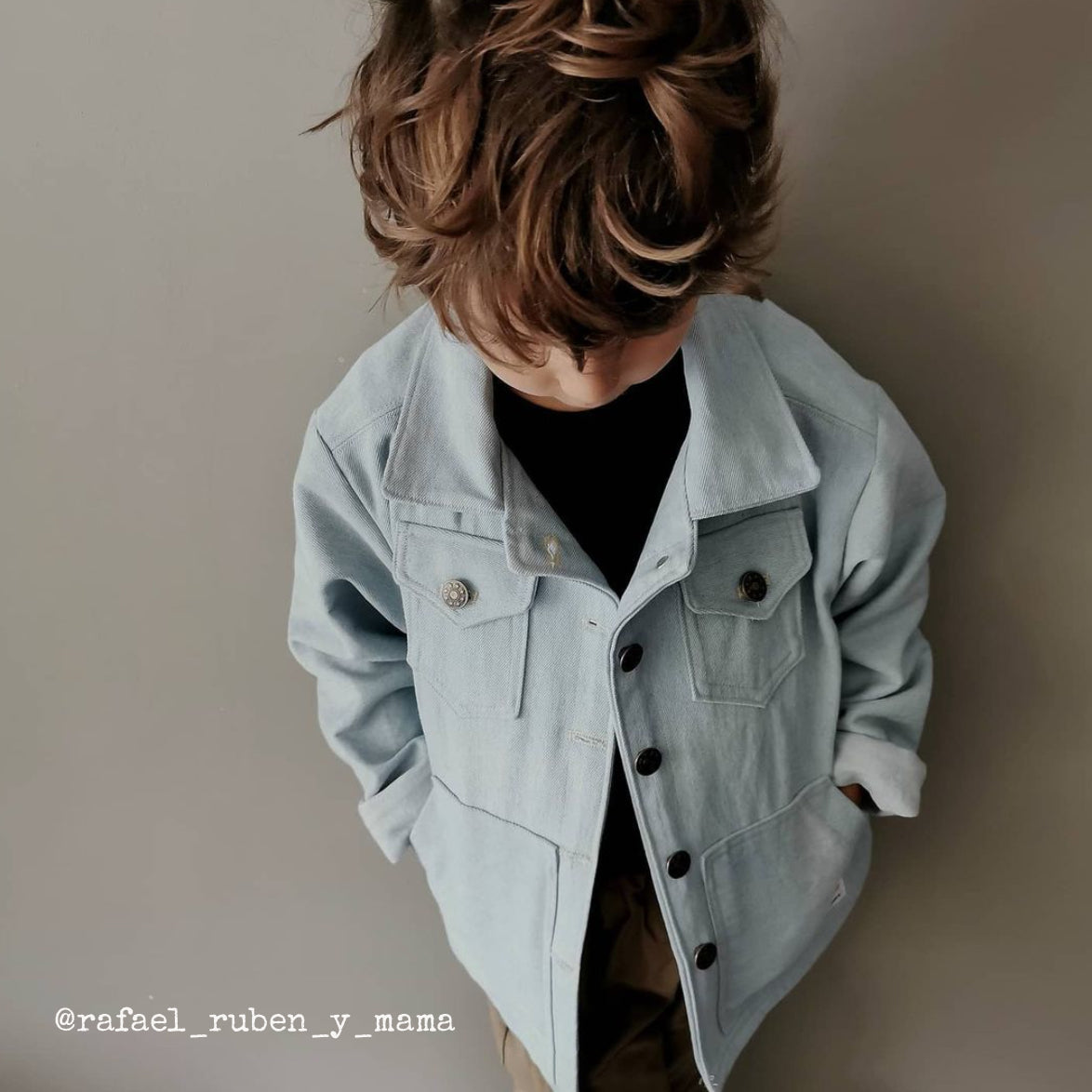 Couture de veste pour bébé