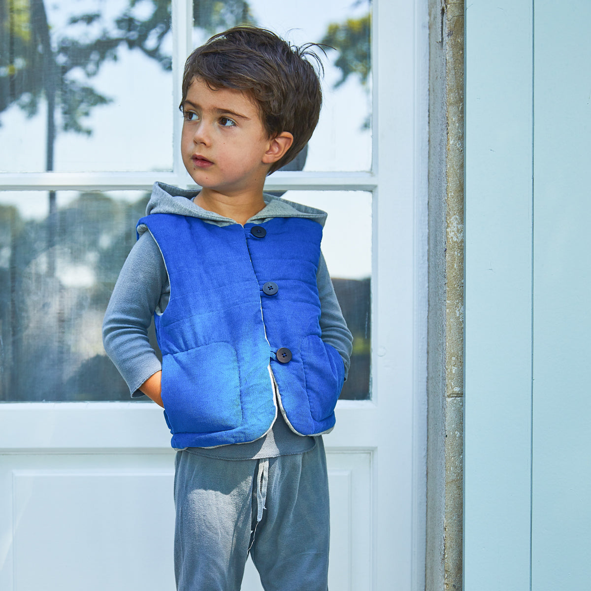 Patron de gilet sans manches pour bébé mixte