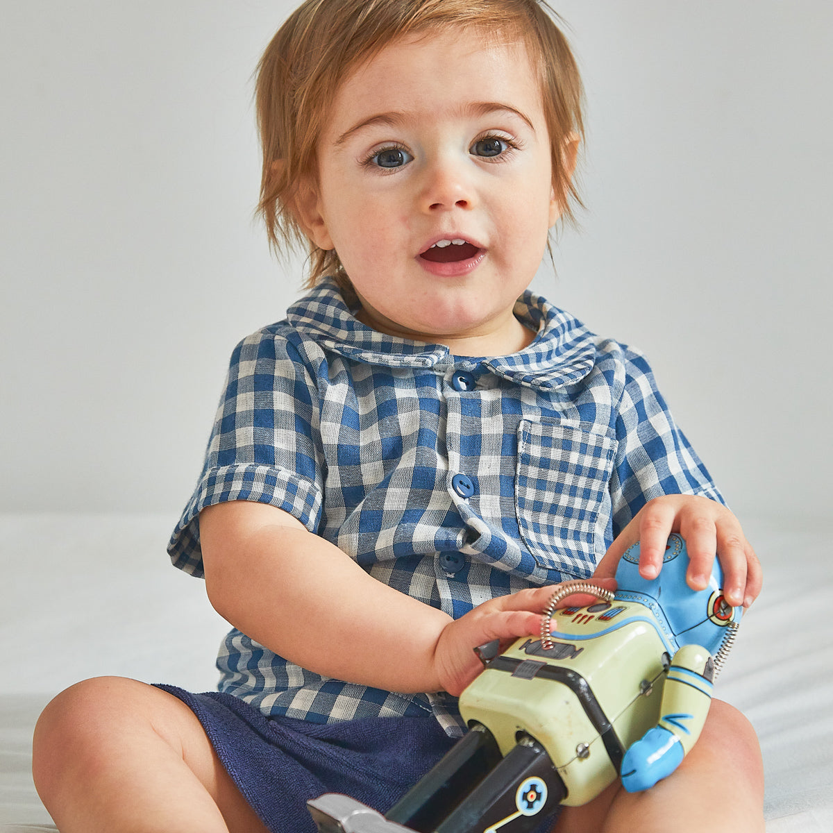 Tutoriel vidéo patron de blouse pour bébé