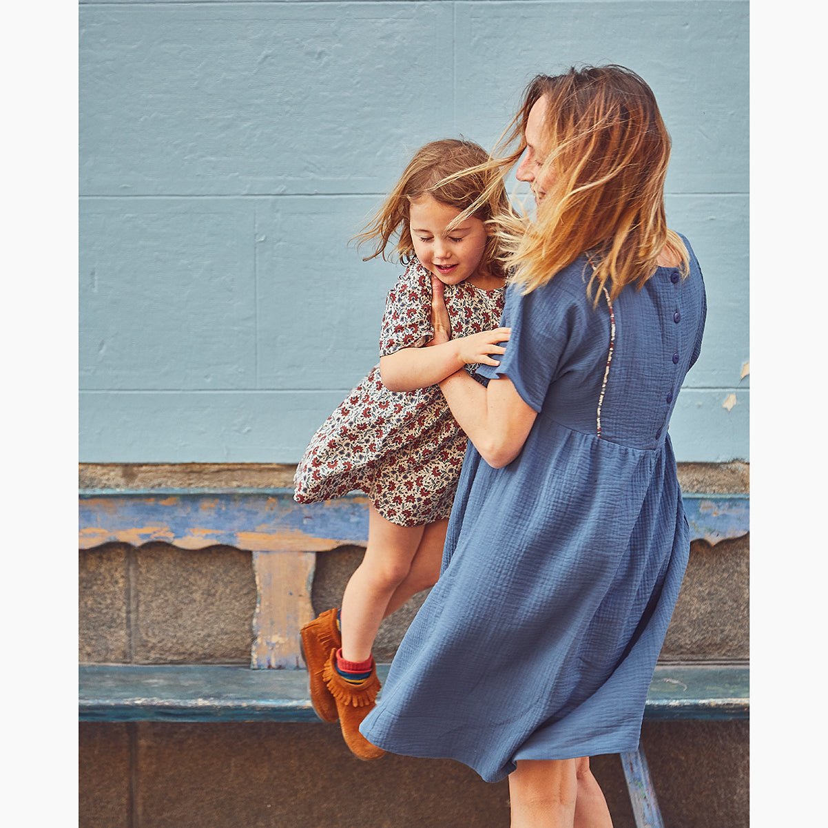 Tutoriel vidéo duo de patron de blouse et robe pour femme et enfant