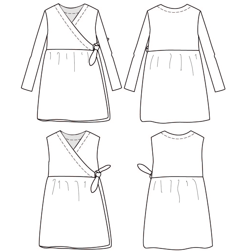 Patron de robe pour enfant