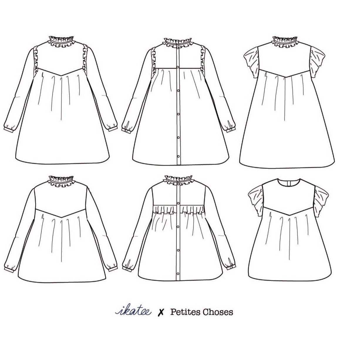 Patron de robe pour fille