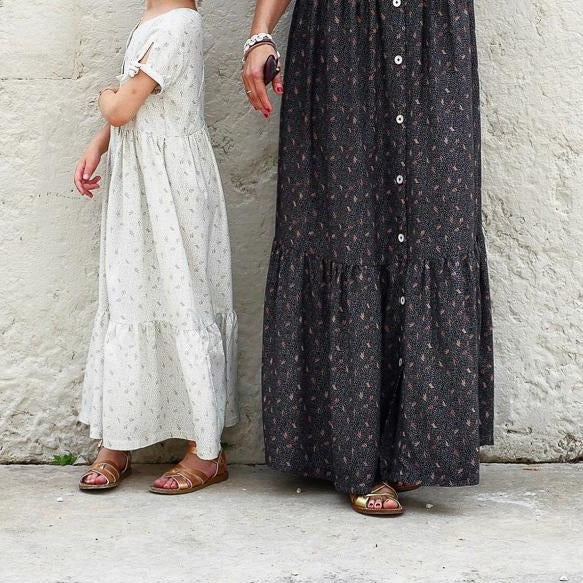 Patron robe longueur chevilles