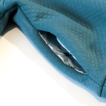 Couture pull avec poches