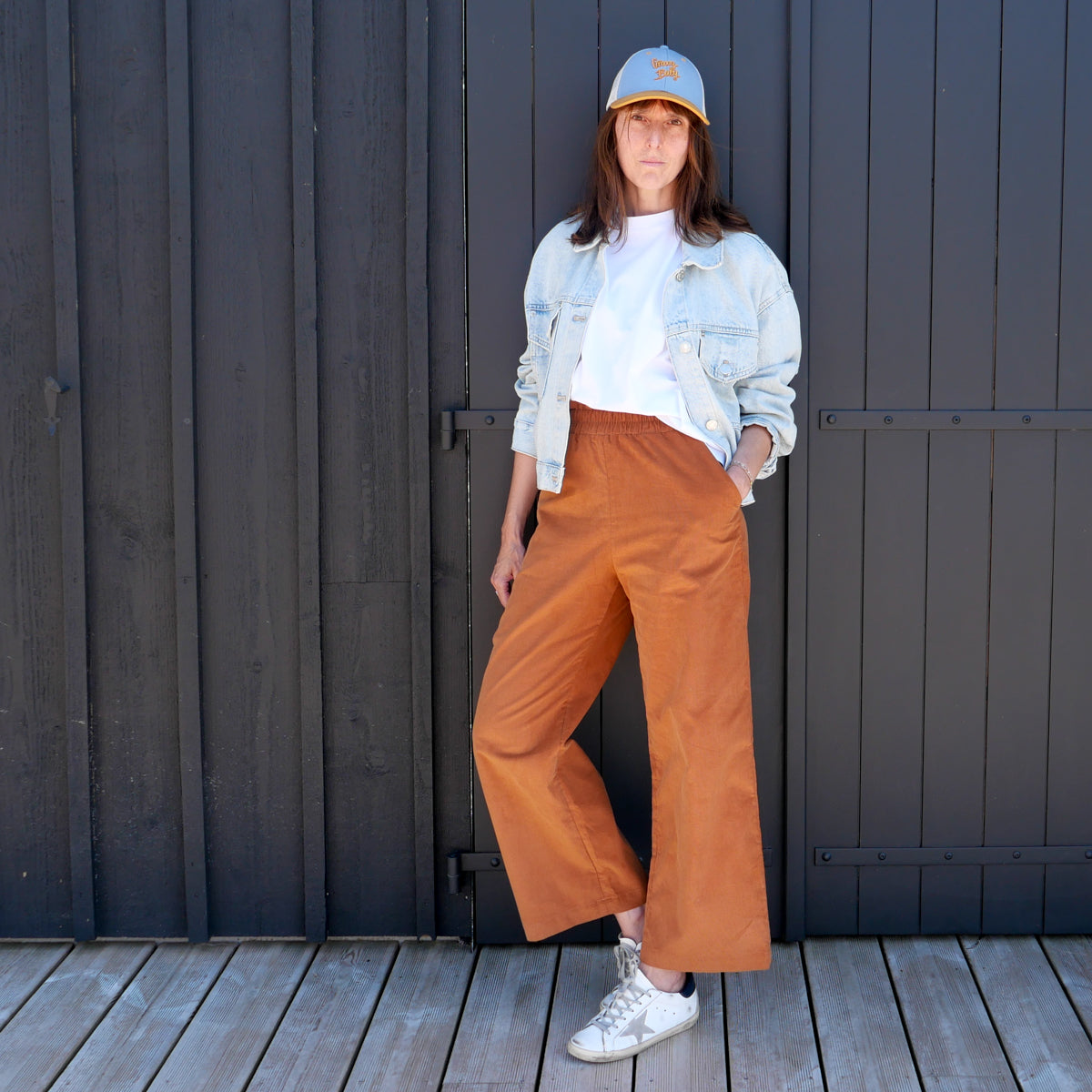 Patron de pantalon et short format papier