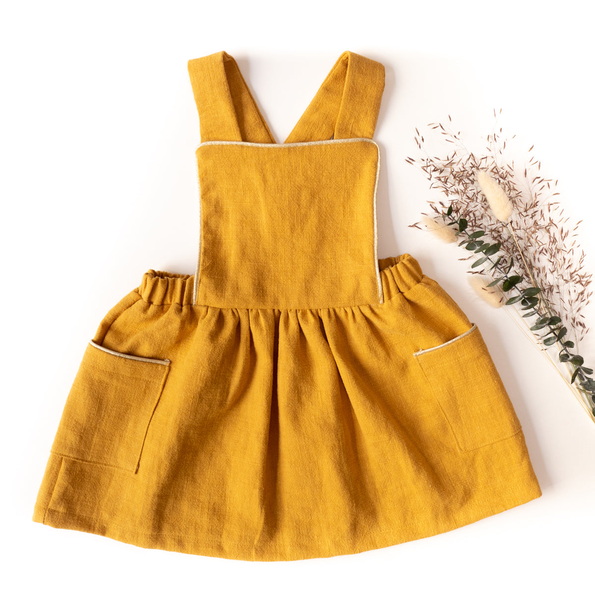 Patron de robe tablier