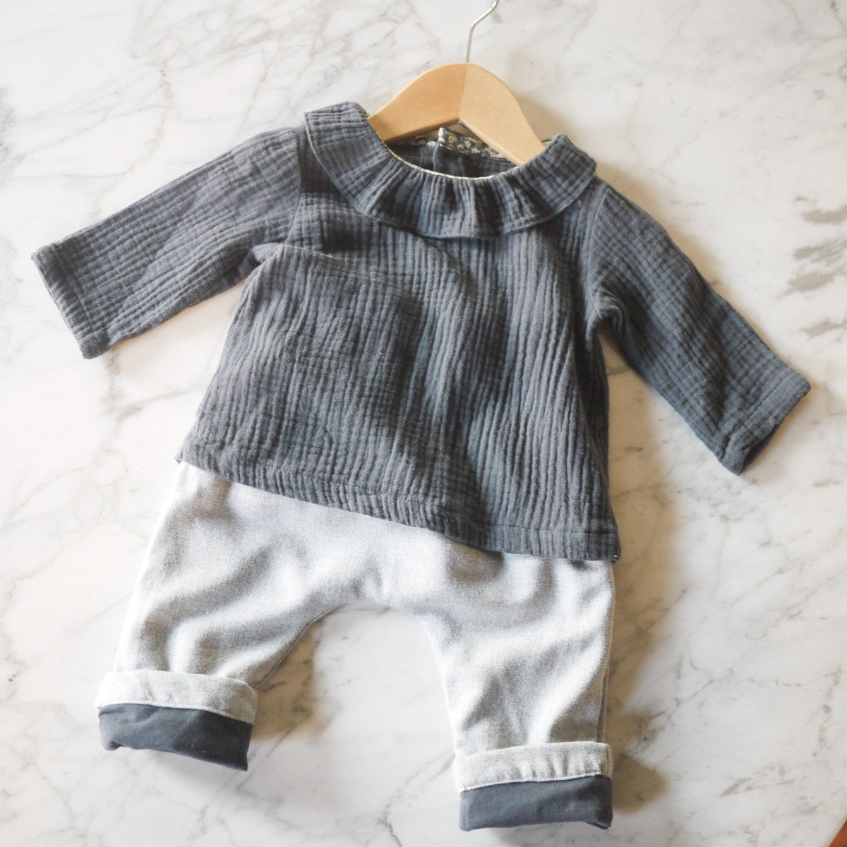 Patron de blouse pour bébé