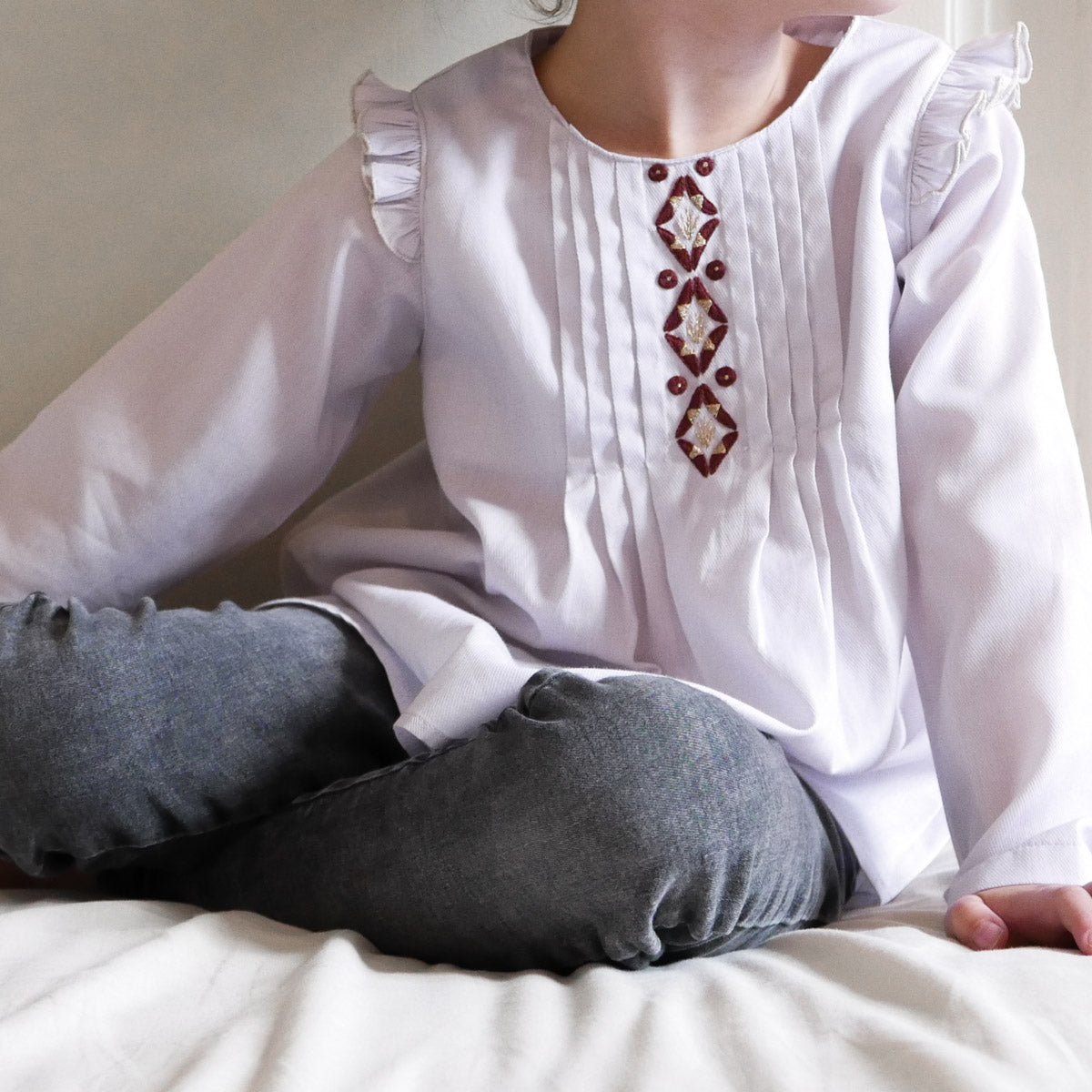Couture blouse pour fille