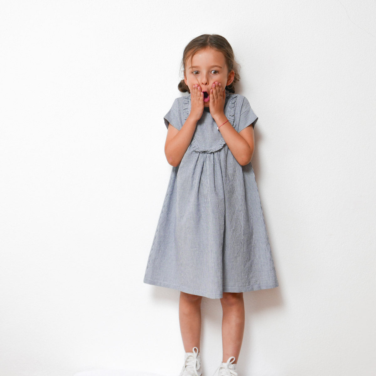 Patron de blouse et de robe pour fille