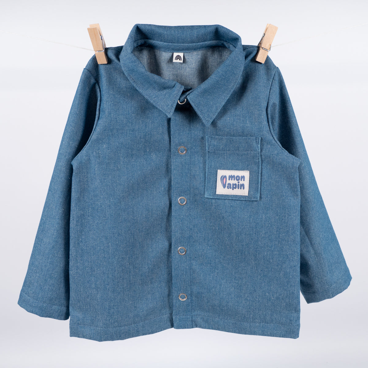 Patron col chemise enfant