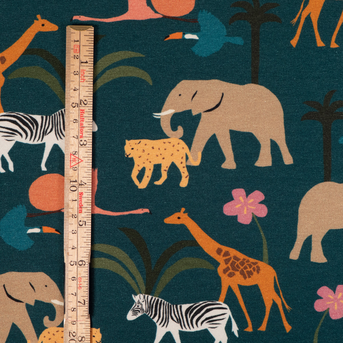 French terry animaux
