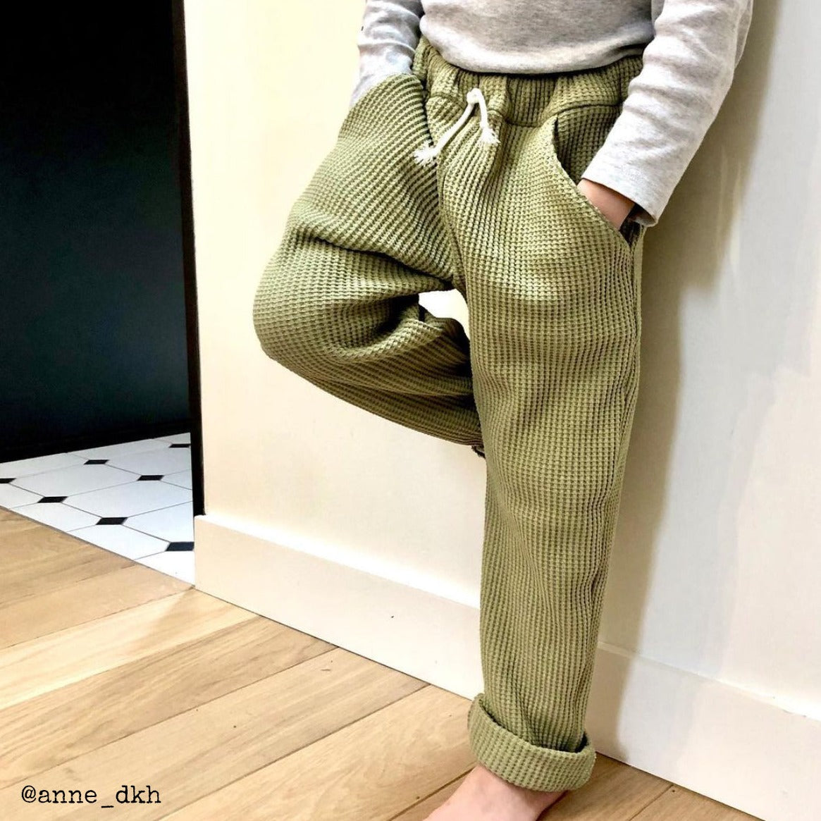 Pantalon coupe ample DIY