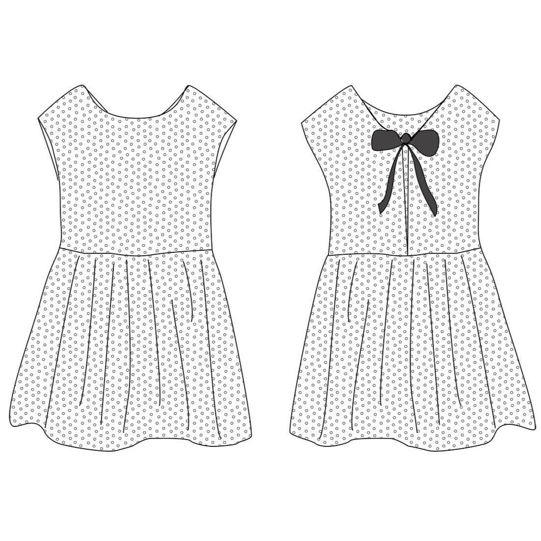 Patron de robe pour enfant