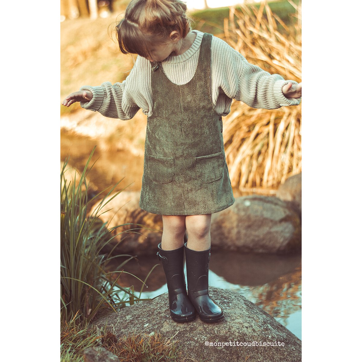 Patron de robe chasuble pour enfant