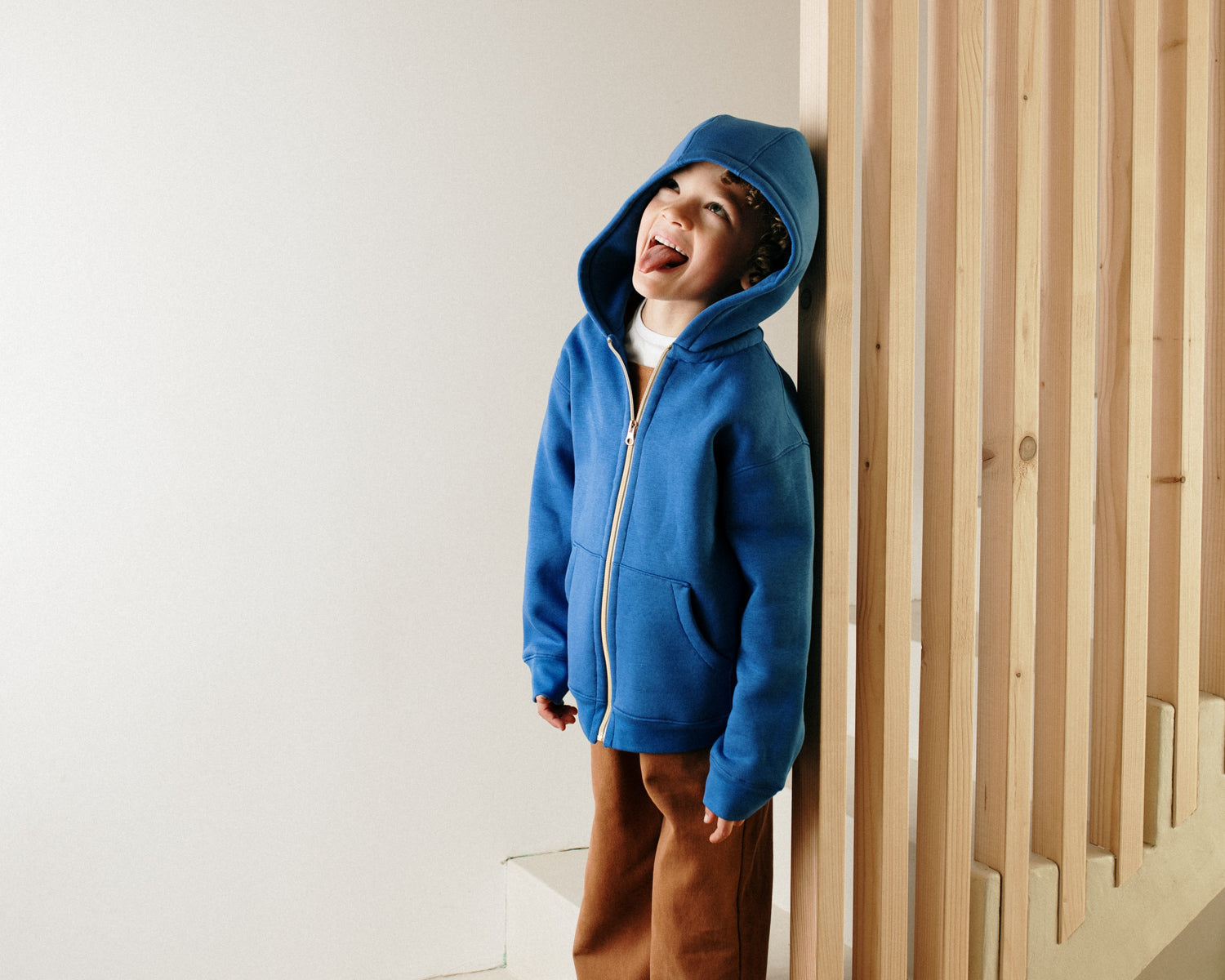 Nouveau patron pour enfant : Liverpool, le sweat zippé