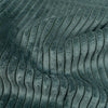 Tissu Velours - Très grosses côtes - Bleu canard