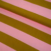 Canvas - Rayures - Vert et Rose