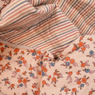 tissu matelassé coton floral