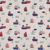 Tissu jersey bateau écru